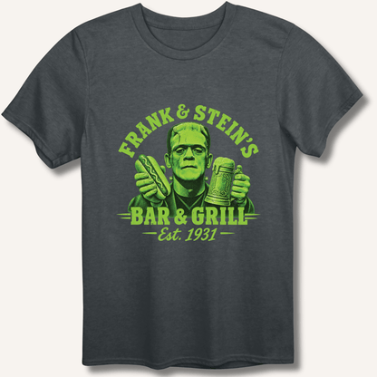 Frank & Stein's Bar & Grill T-Shirt - Sip & Shirt