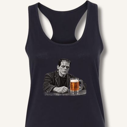 Frankenstein at the Bar Racerback Tank - Sip & Shirt