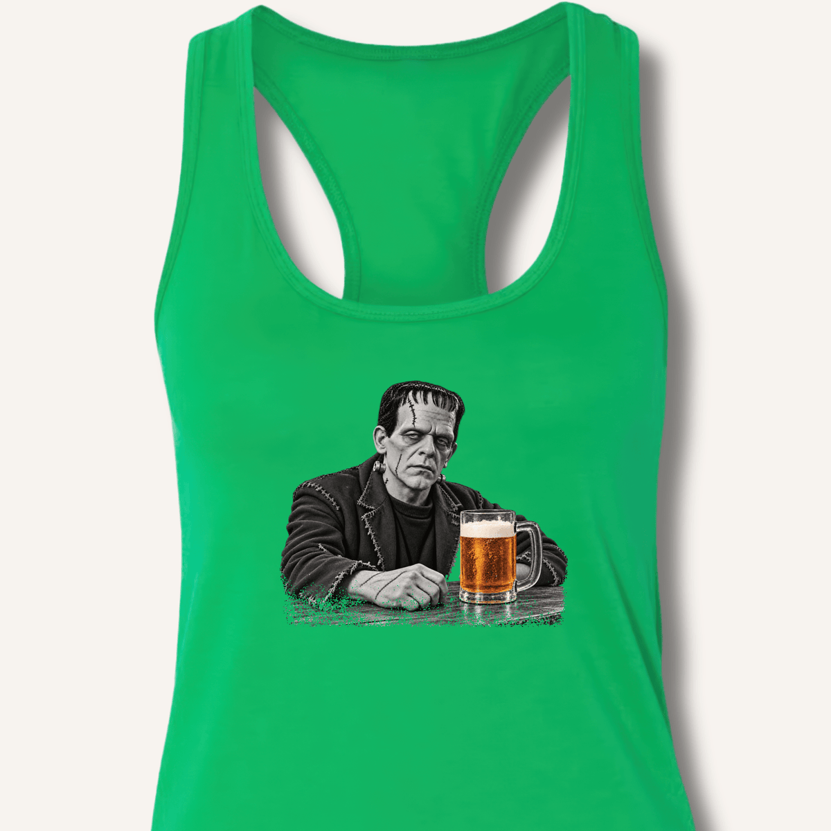 Frankenstein at the Bar Racerback Tank - Sip & Shirt