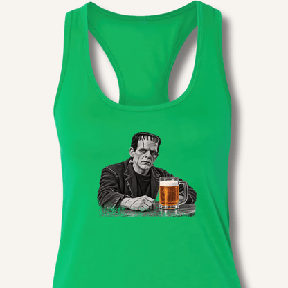 Frankenstein at the Bar Racerback Tank - Sip & Shirt