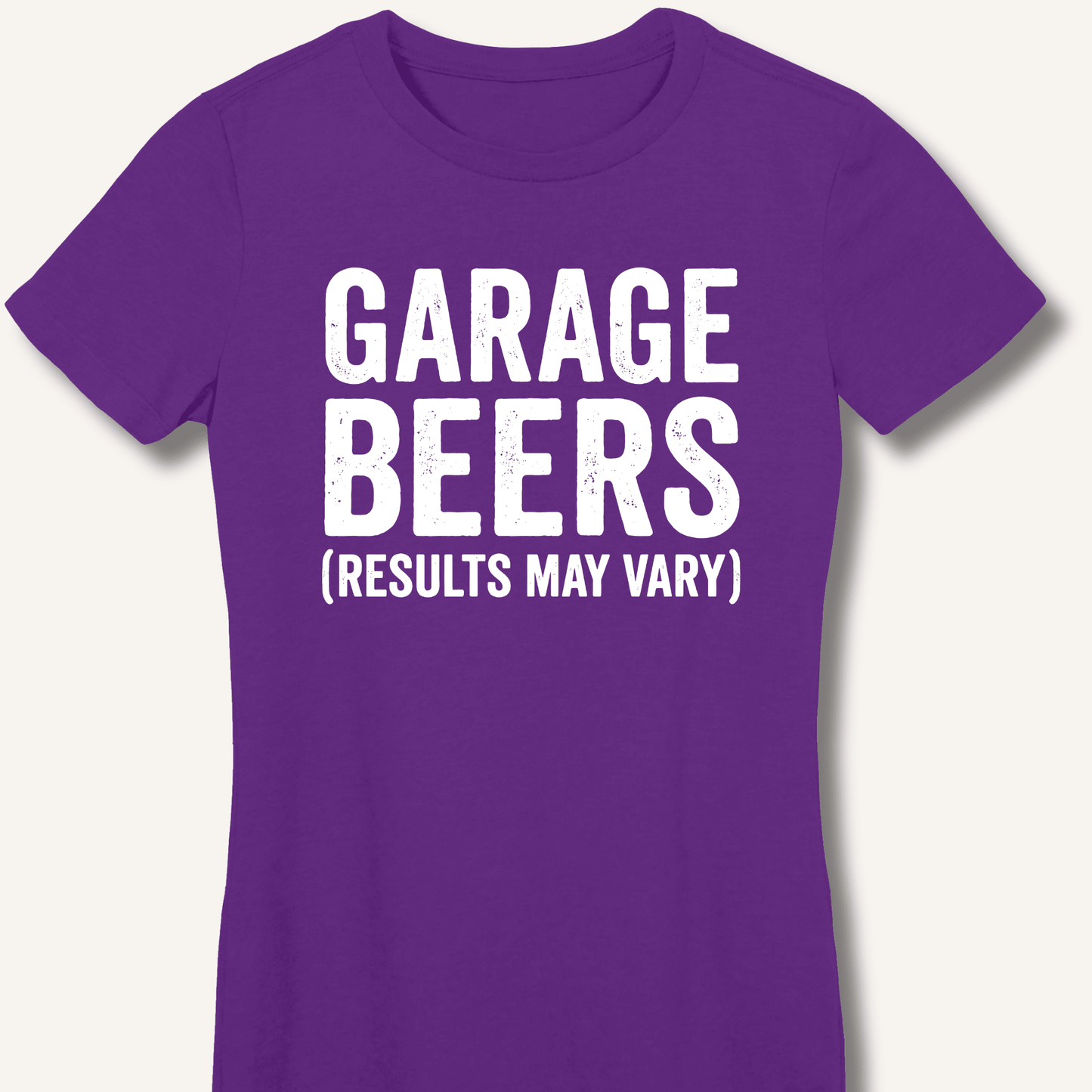 Garage Beers Fitted T-Shirt - Sip & Shirt