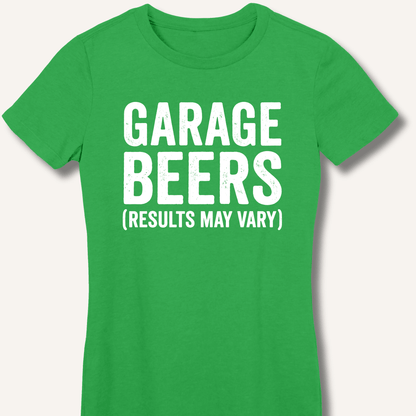 Garage Beers Fitted T-Shirt - Sip & Shirt