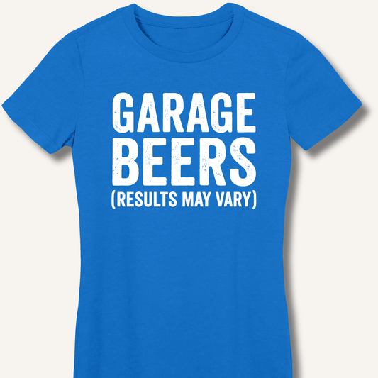 Garage Beers Fitted T-Shirt - Sip & Shirt