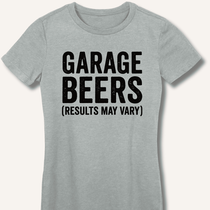 Garage Beers Fitted T-Shirt - Sip & Shirt