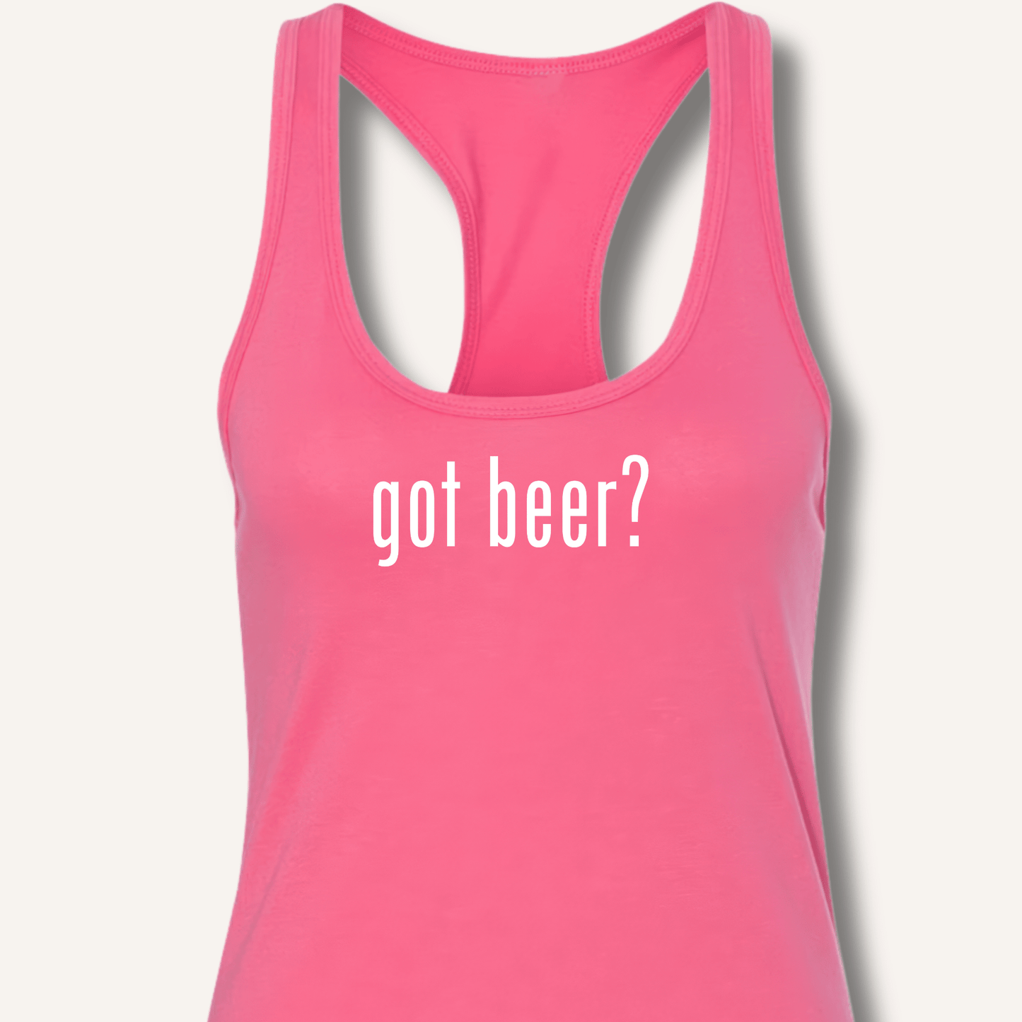 got beer? Racerback Tank - Sip & Shirt