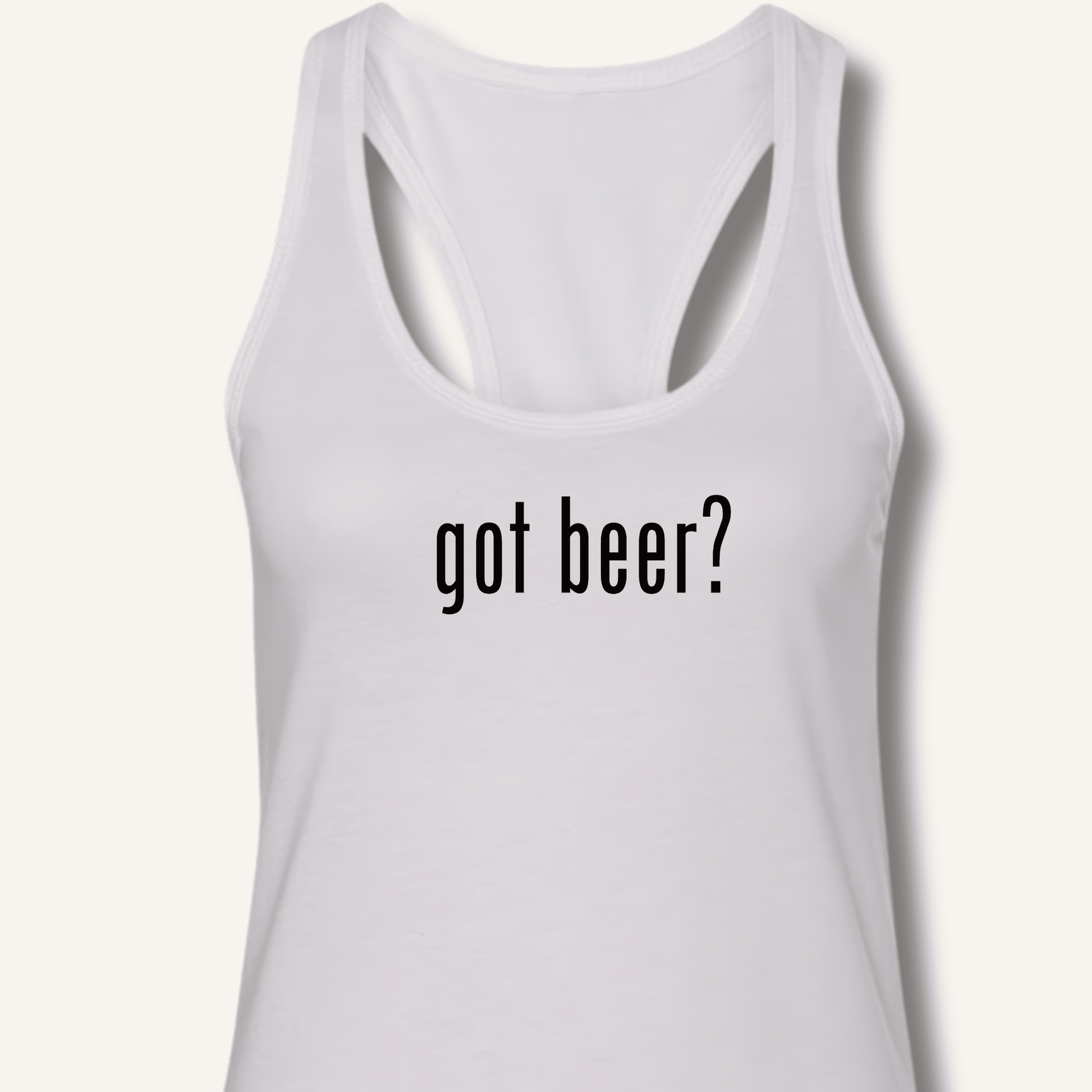 got beer? Racerback Tank - Sip & Shirt