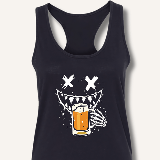 Graffiti Monster Racerback Tank - Sip & Shirt