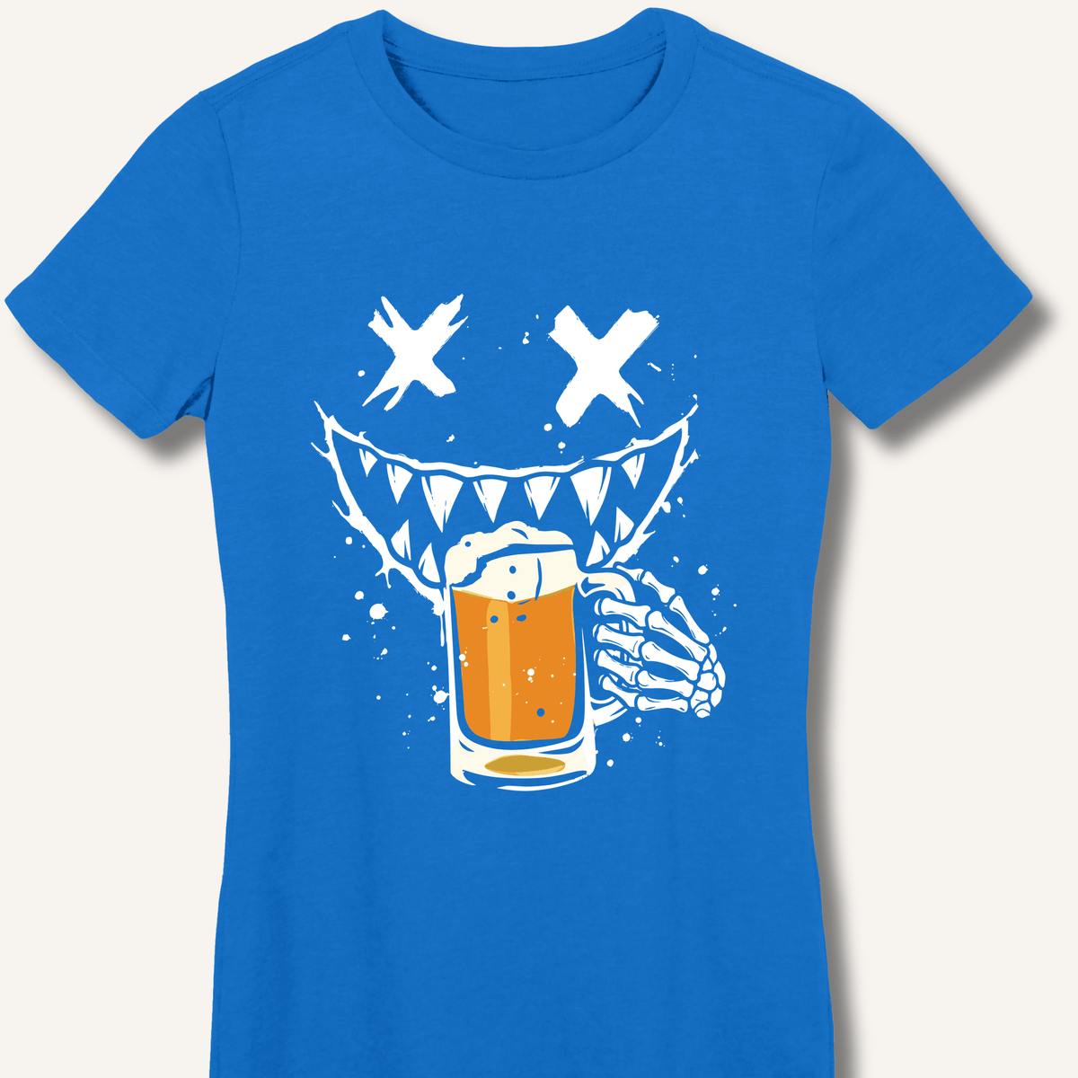 Graffiti Monster Women's Fitted T-Shirt - Sip & Shirt