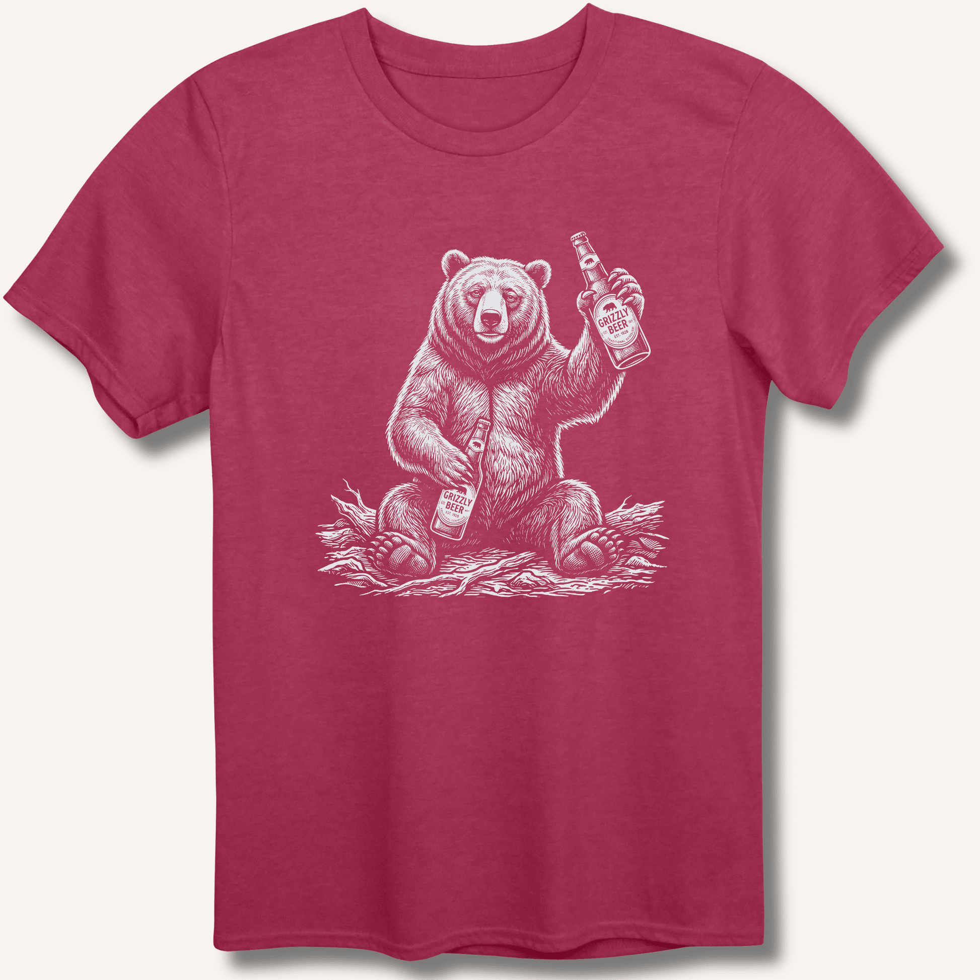 Grizzly Beer T-Shirt - Sip & Shirt