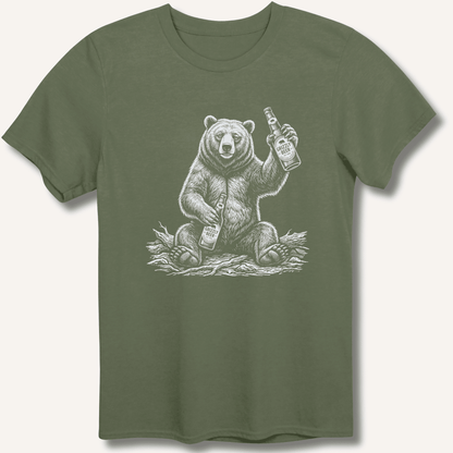 Grizzly Beer T-Shirt - Sip & Shirt