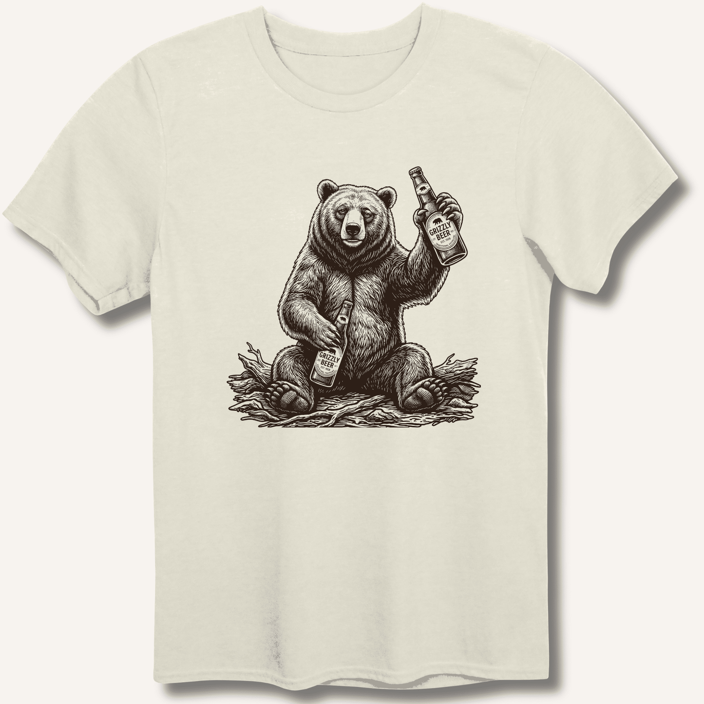 Grizzly Beer T-Shirt - Sip & Shirt