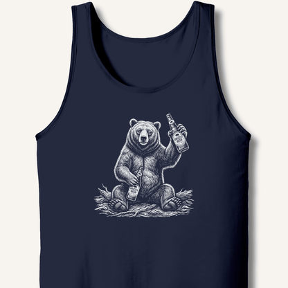 Grizzly Beer T-Shirt Tank - Sip & Shirt