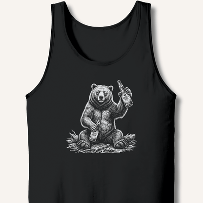 Grizzly Beer T-Shirt Tank - Sip & Shirt