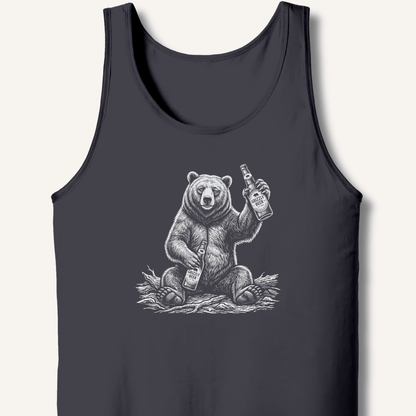 Grizzly Beer T-Shirt Tank - Sip & Shirt