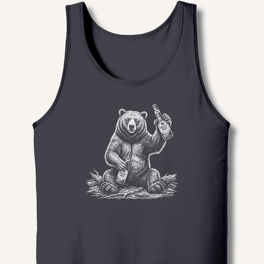 Grizzly Beer T-Shirt Tank - Sip & Shirt