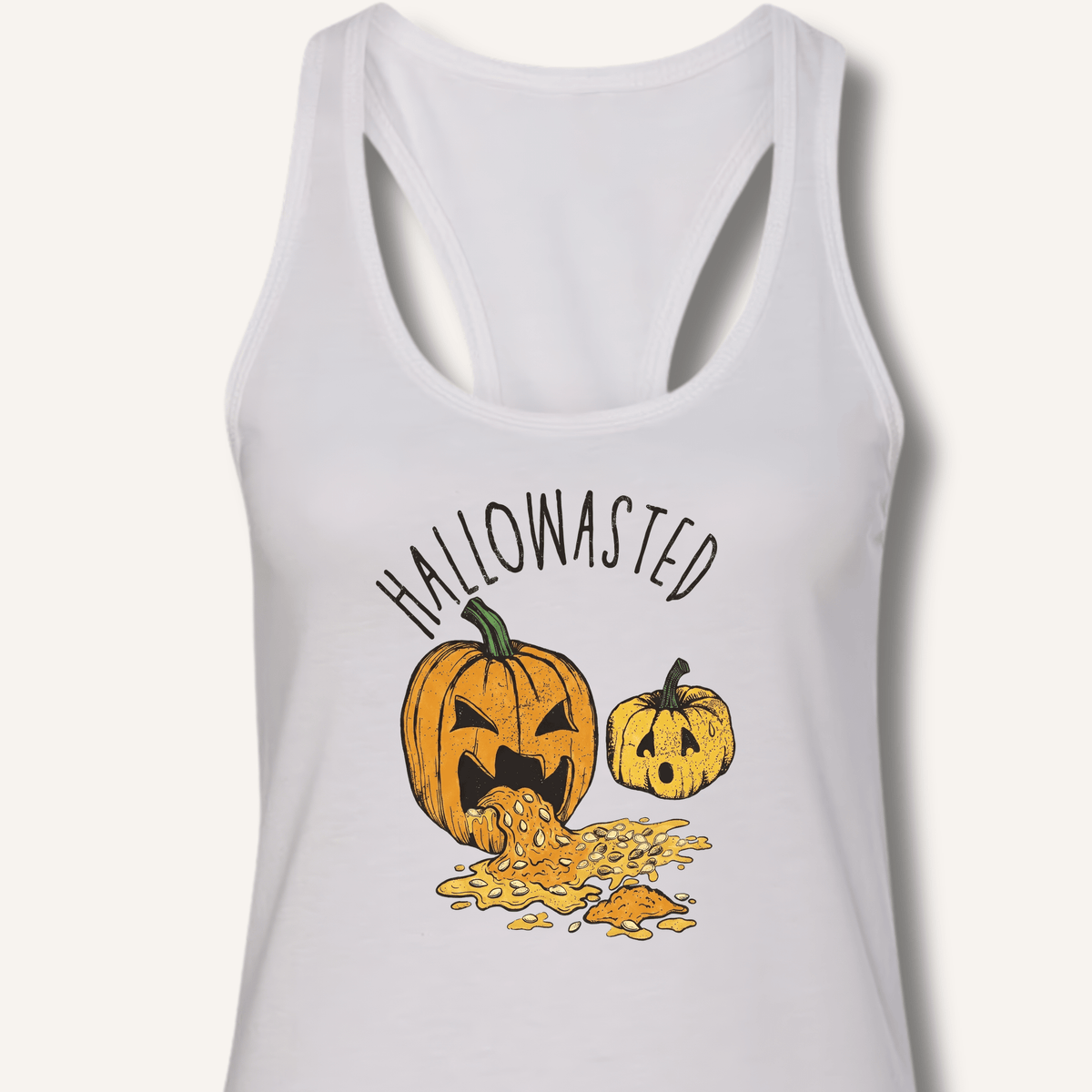 Hallowasted Racerback Tank - Sip & Shirt