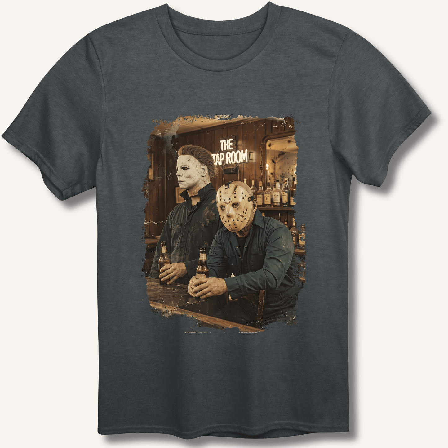 Halloween Horror Beer Drinking T-Shirt - Sip & Shirt