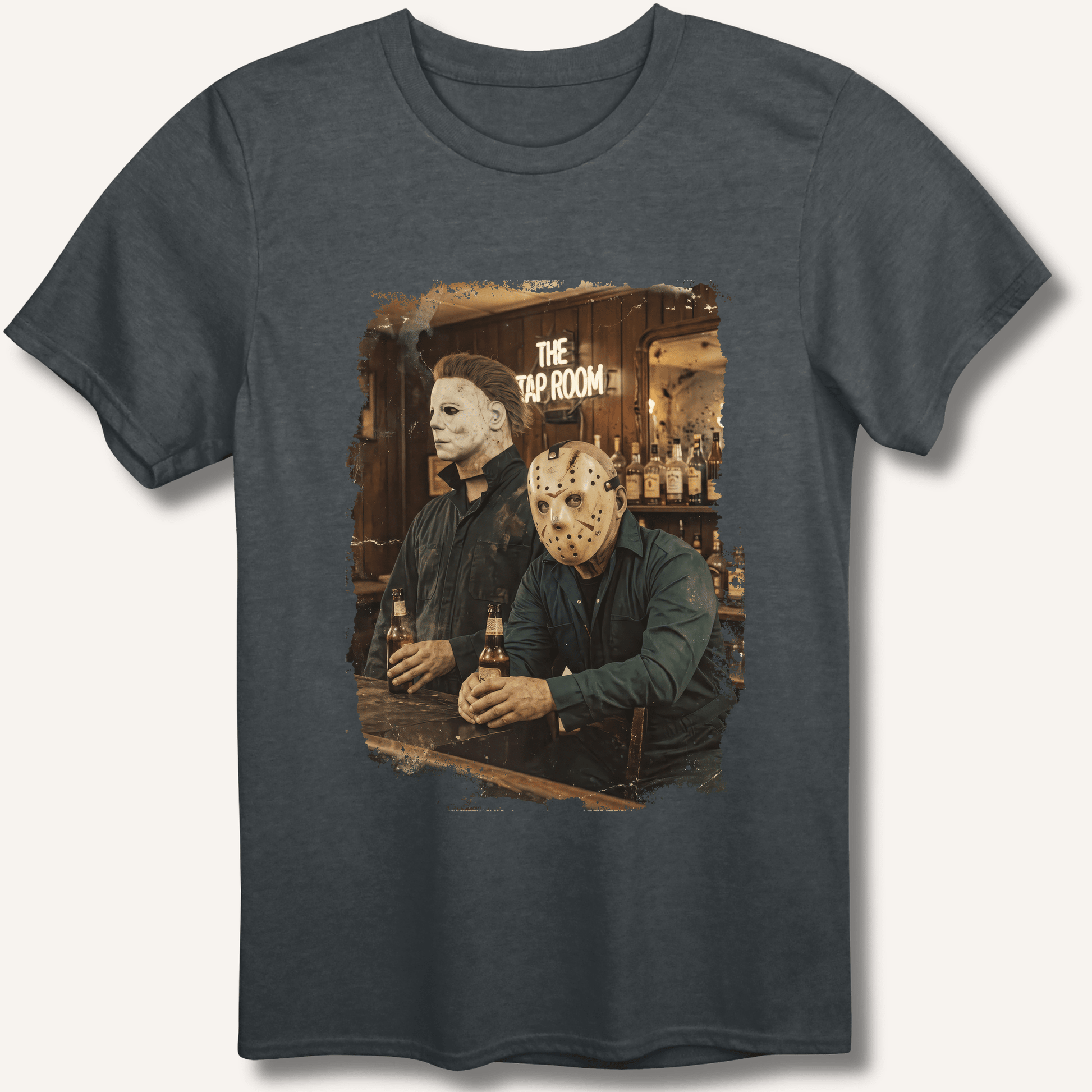 Halloween Horror Beer Drinking T-Shirt - Sip & Shirt