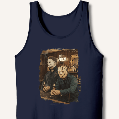 Halloween Horror Beer Drinking Tank - Sip & Shirt
