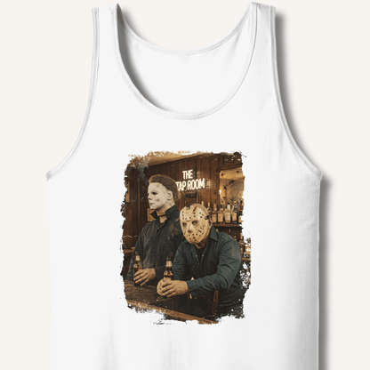 Halloween Horror Beer Drinking Tank - Sip & Shirt