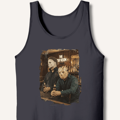 Halloween Horror Beer Drinking Tank - Sip & Shirt