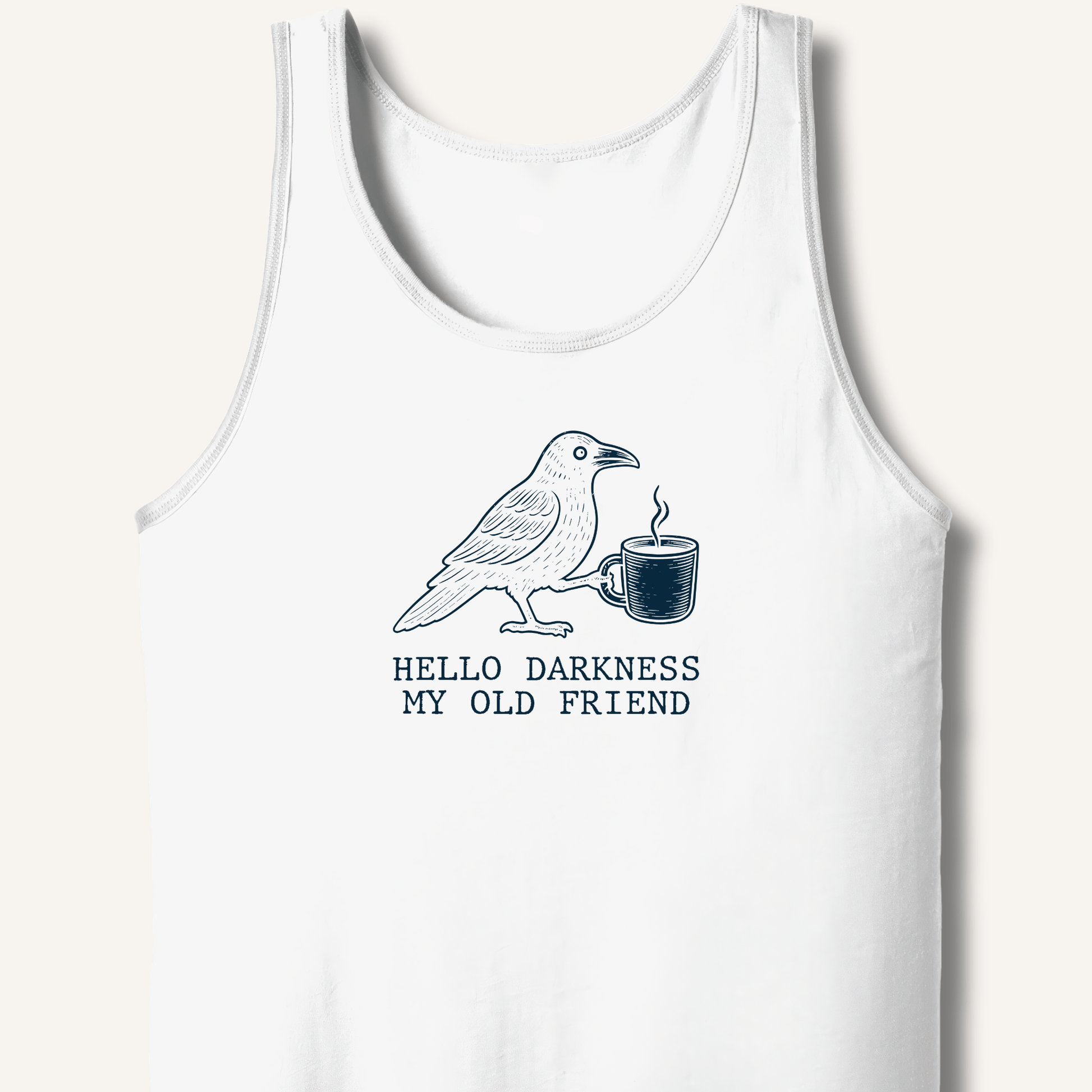 Hello Darkness Tank - Sip & Shirt