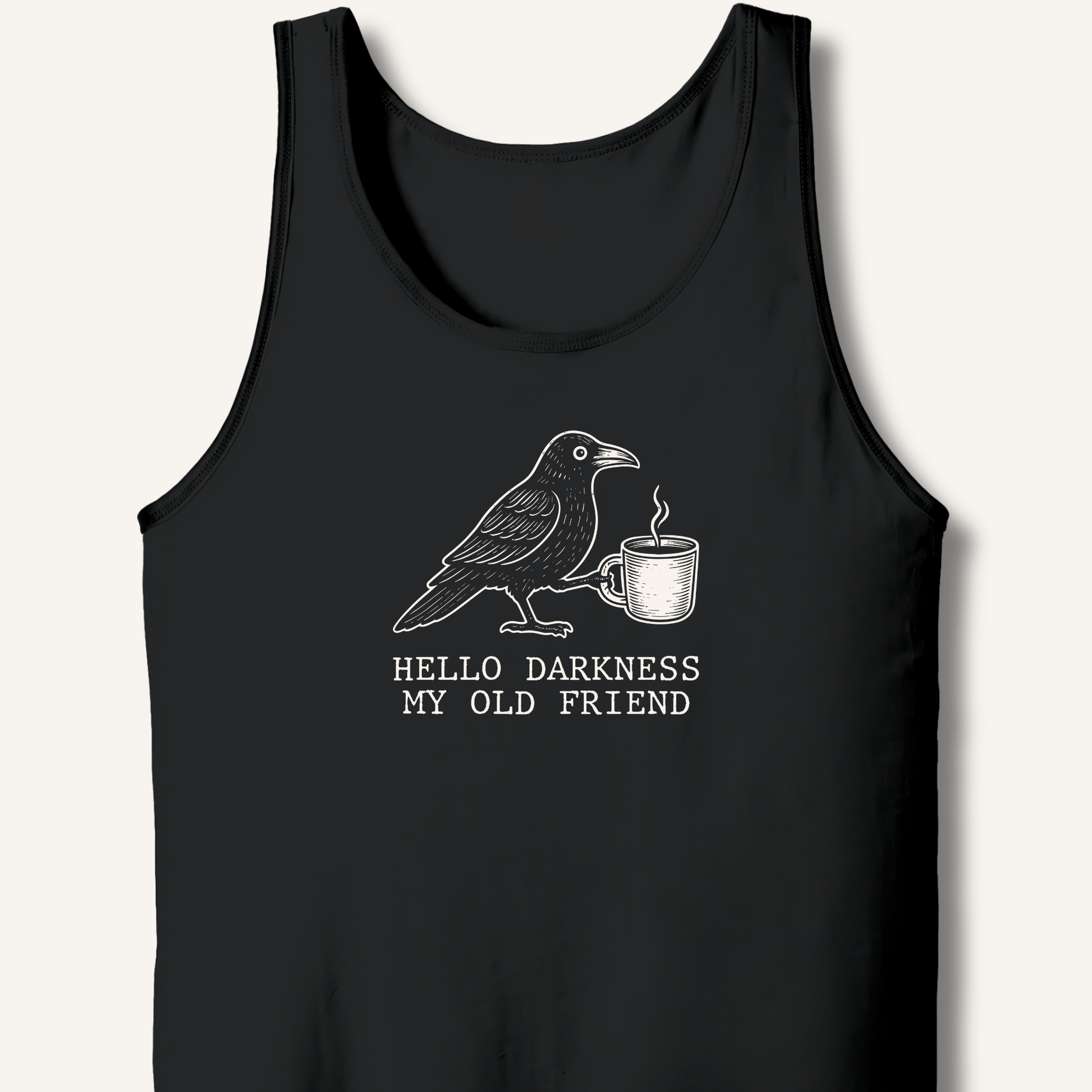 Hello Darkness Tank - Sip & Shirt