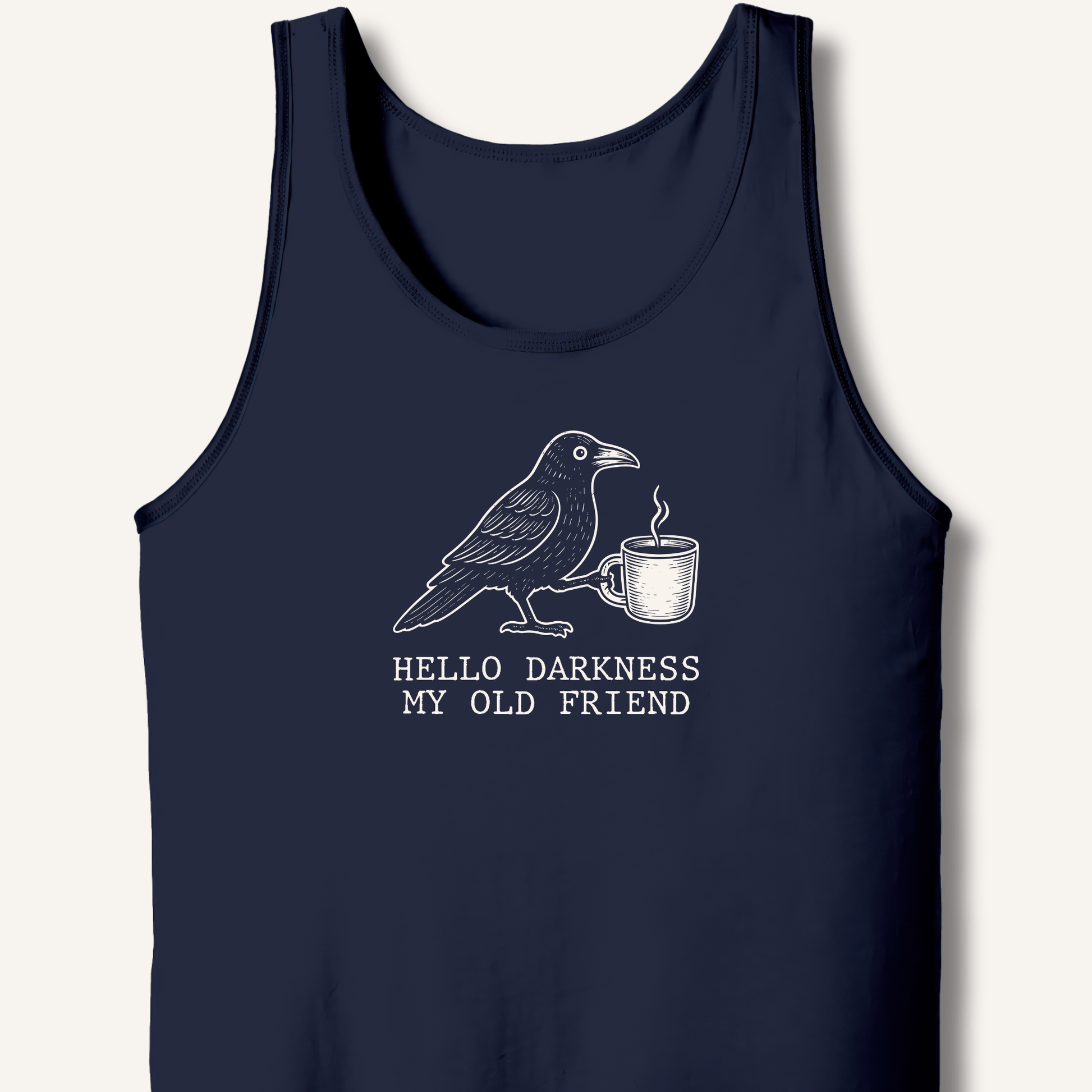 Hello Darkness Tank - Sip & Shirt