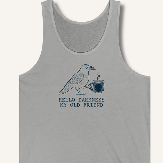 Hello Darkness Tank - Sip & Shirt