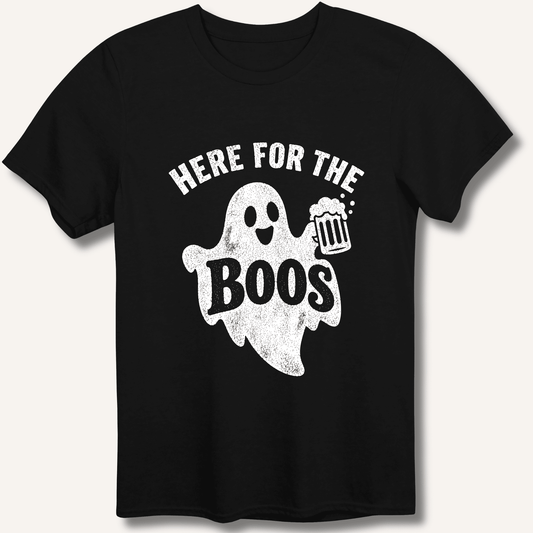 Here For The Boo's T-Shirt - Sip & Shirt