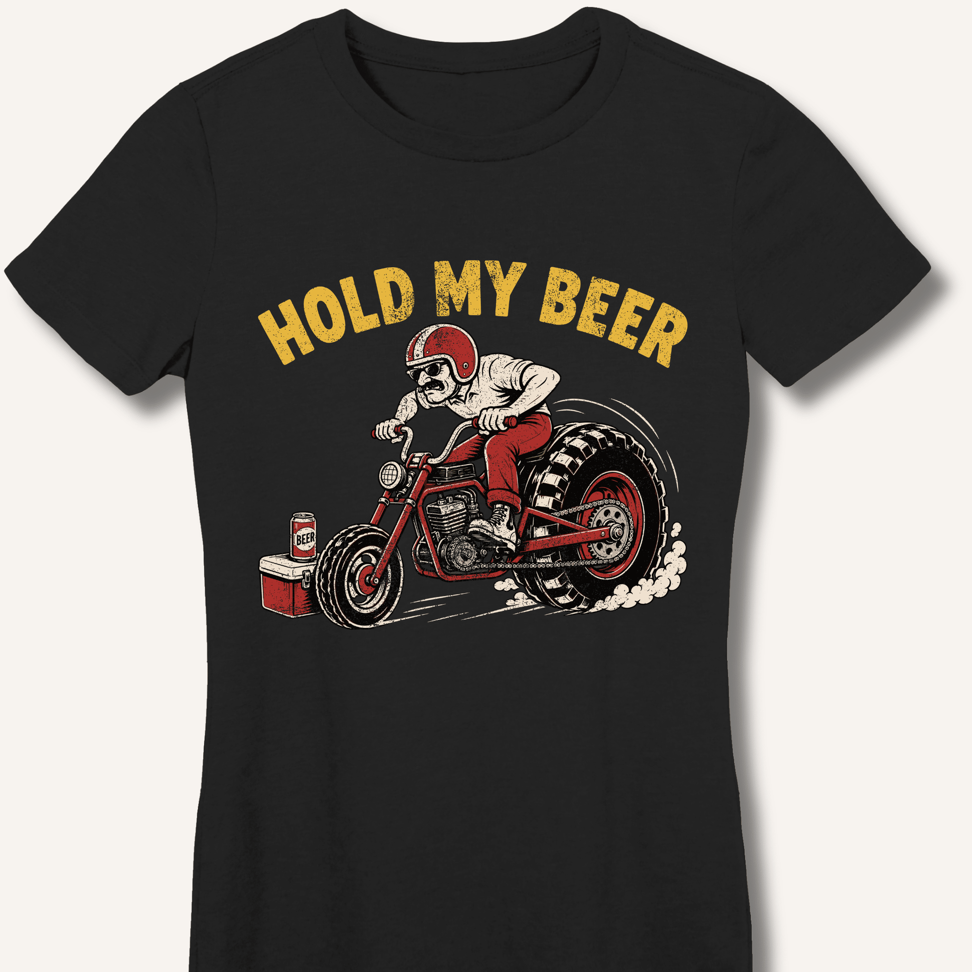 Hold My Beer Fitted T-Shirt - Sip & Shirt