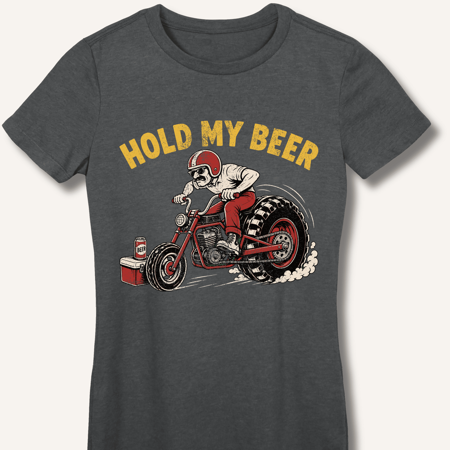 Hold My Beer Fitted T-Shirt - Sip & Shirt