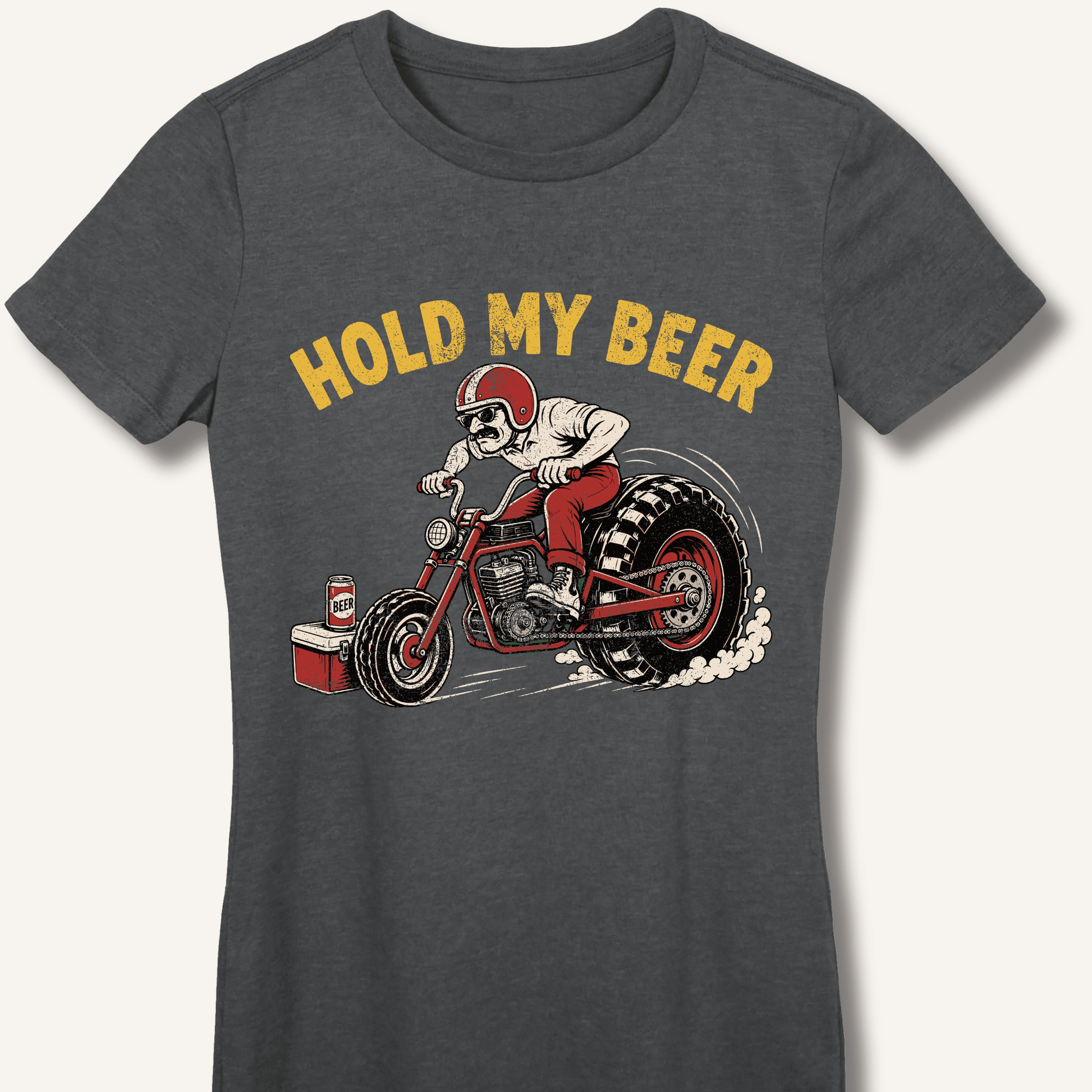 Hold My Beer Fitted T-Shirt - Sip & Shirt