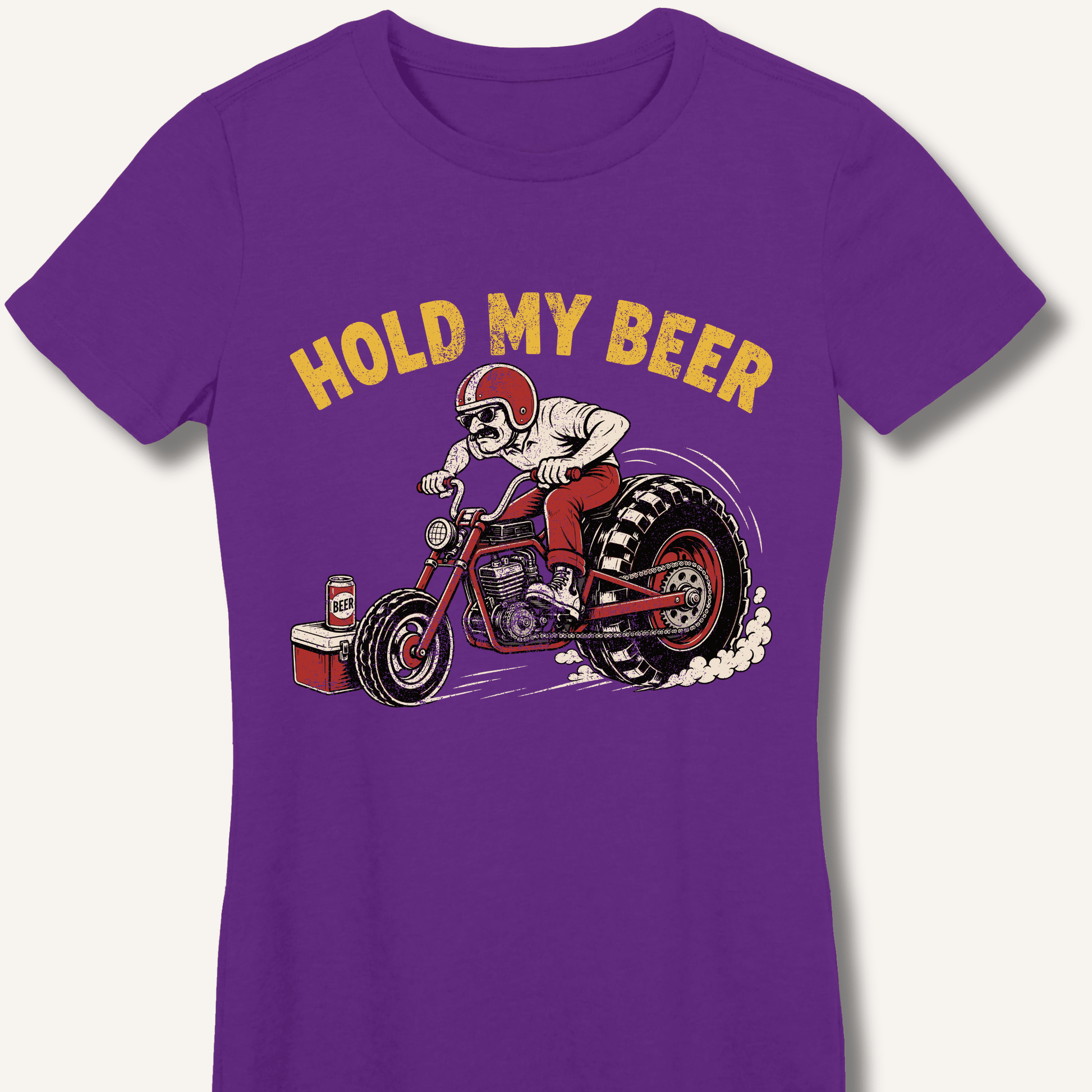 Hold My Beer Fitted T-Shirt - Sip & Shirt