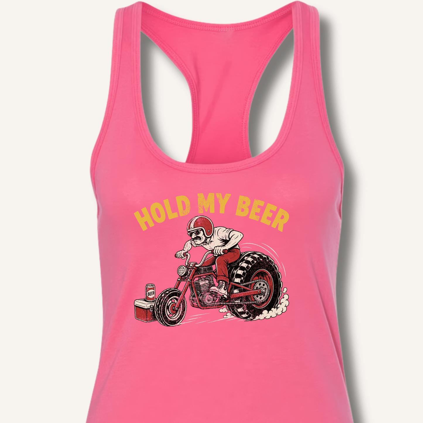 Hold My Beer Racerback Tank - Sip & Shirt