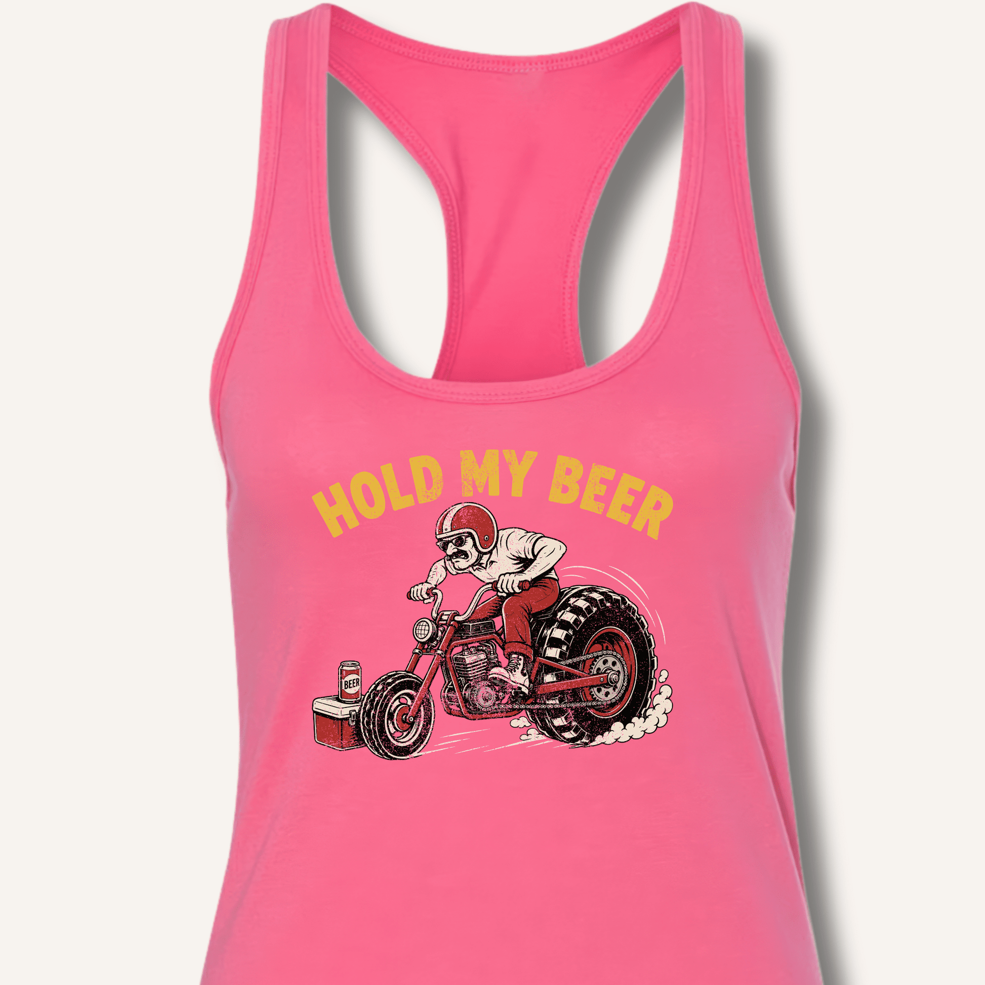 Hold My Beer Racerback Tank - Sip & Shirt