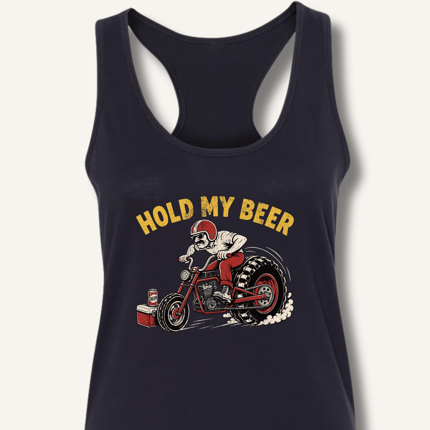 Hold My Beer Racerback Tank - Sip & Shirt
