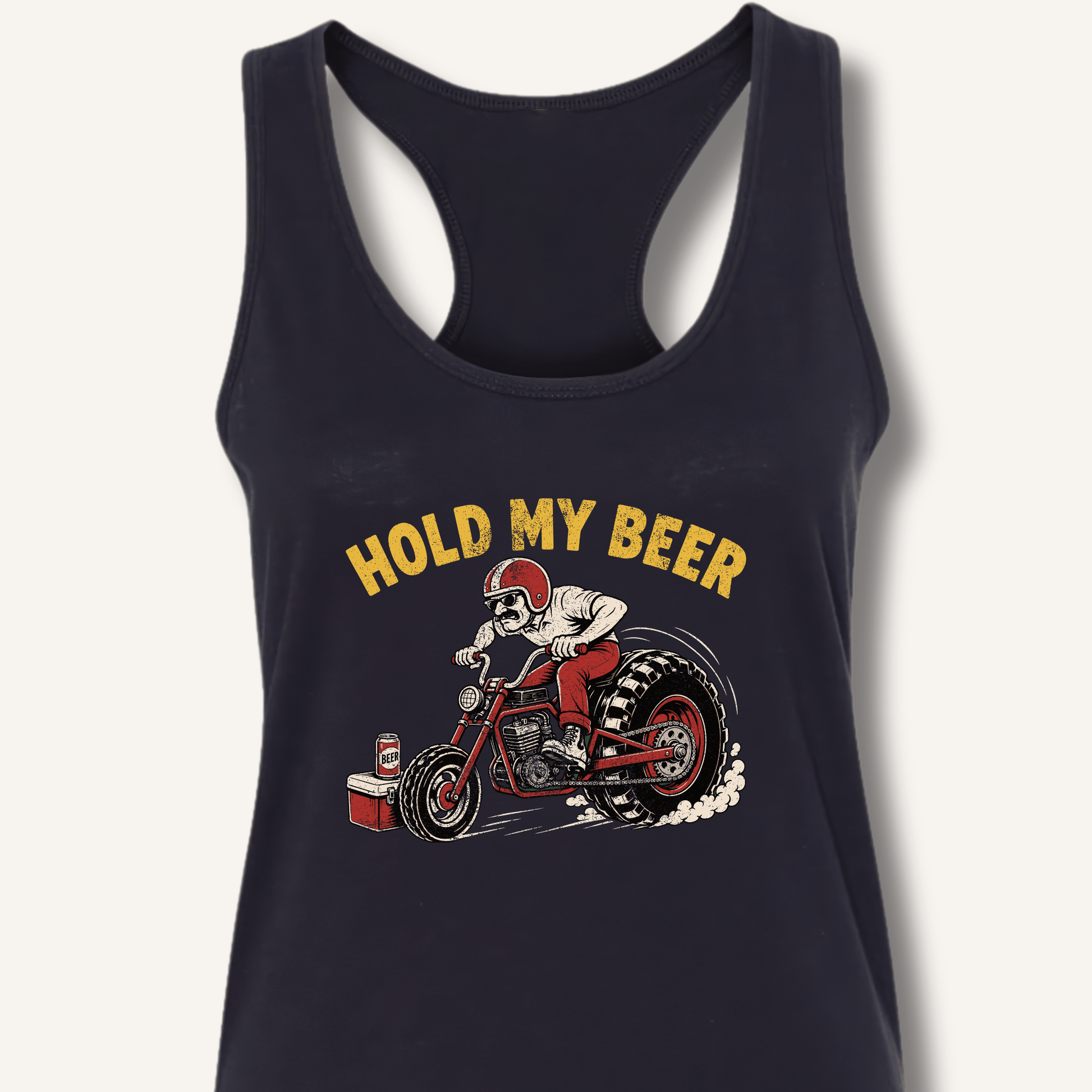 Hold My Beer Racerback Tank - Sip & Shirt