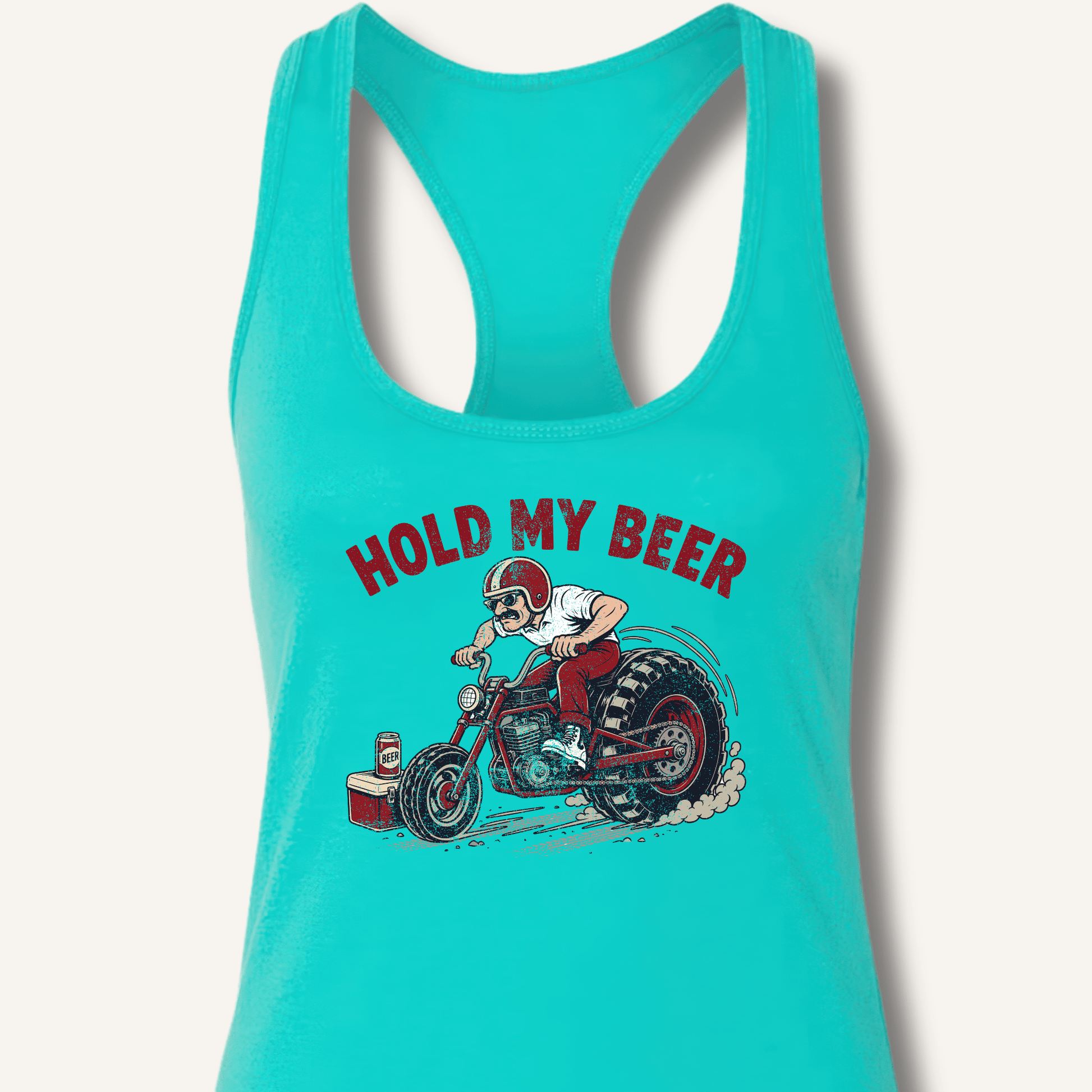 Hold My Beer Racerback Tank - Sip & Shirt