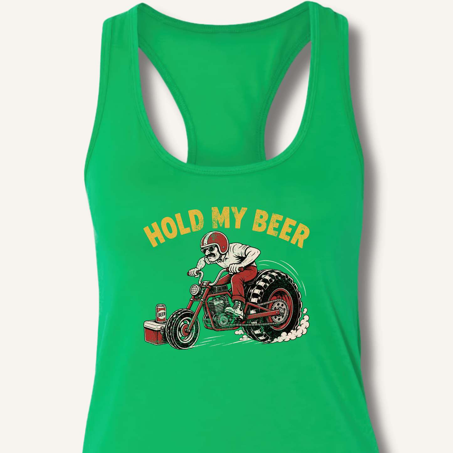 Hold My Beer Racerback Tank - Sip & Shirt