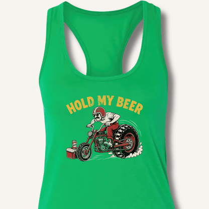 Hold My Beer Racerback Tank - Sip & Shirt