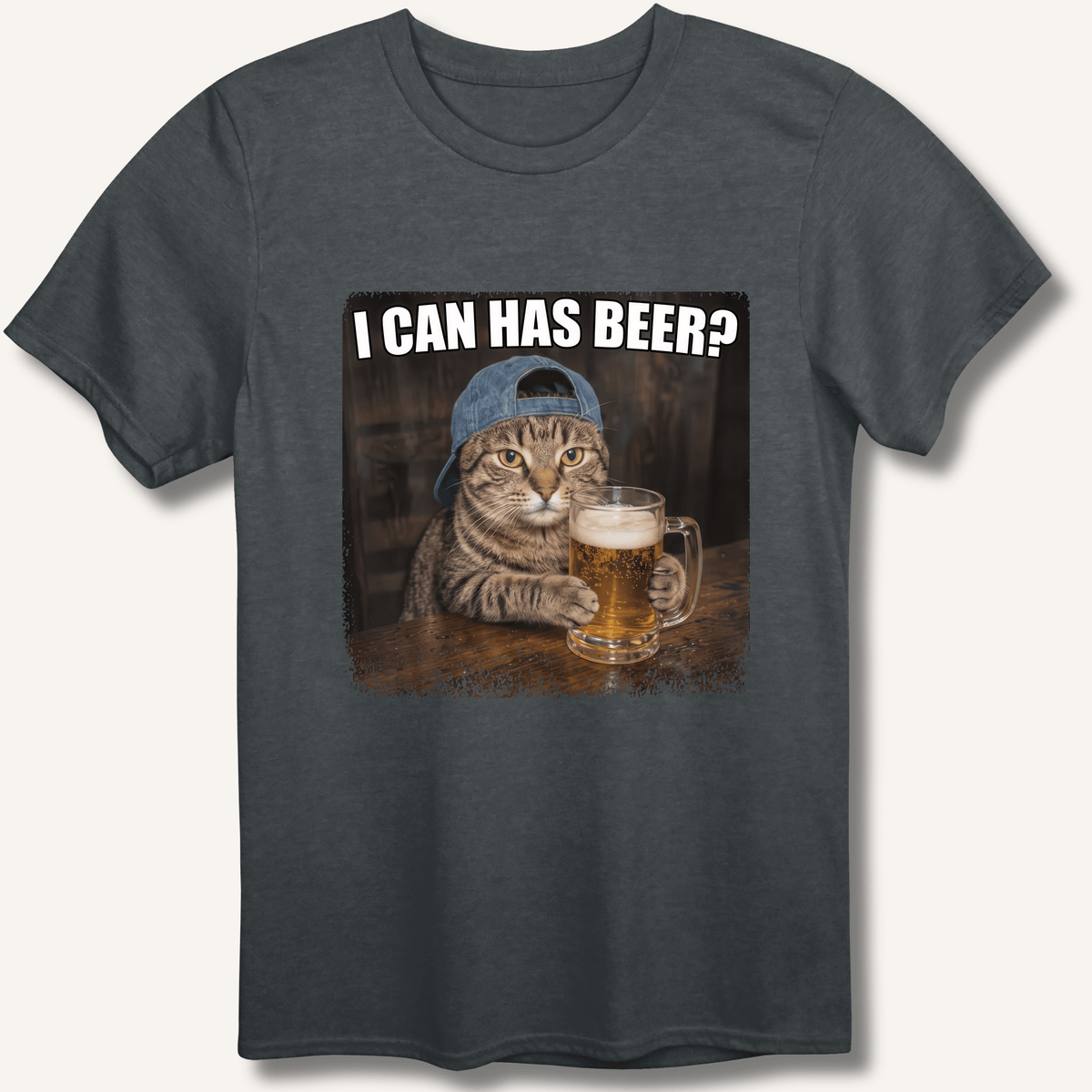 I Can Has Beer T-Shirt - Sip & Shirt