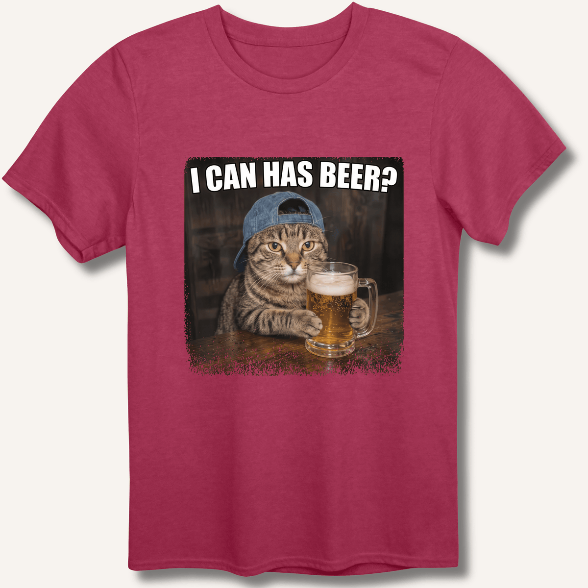 I Can Has Beer T-Shirt - Sip & Shirt