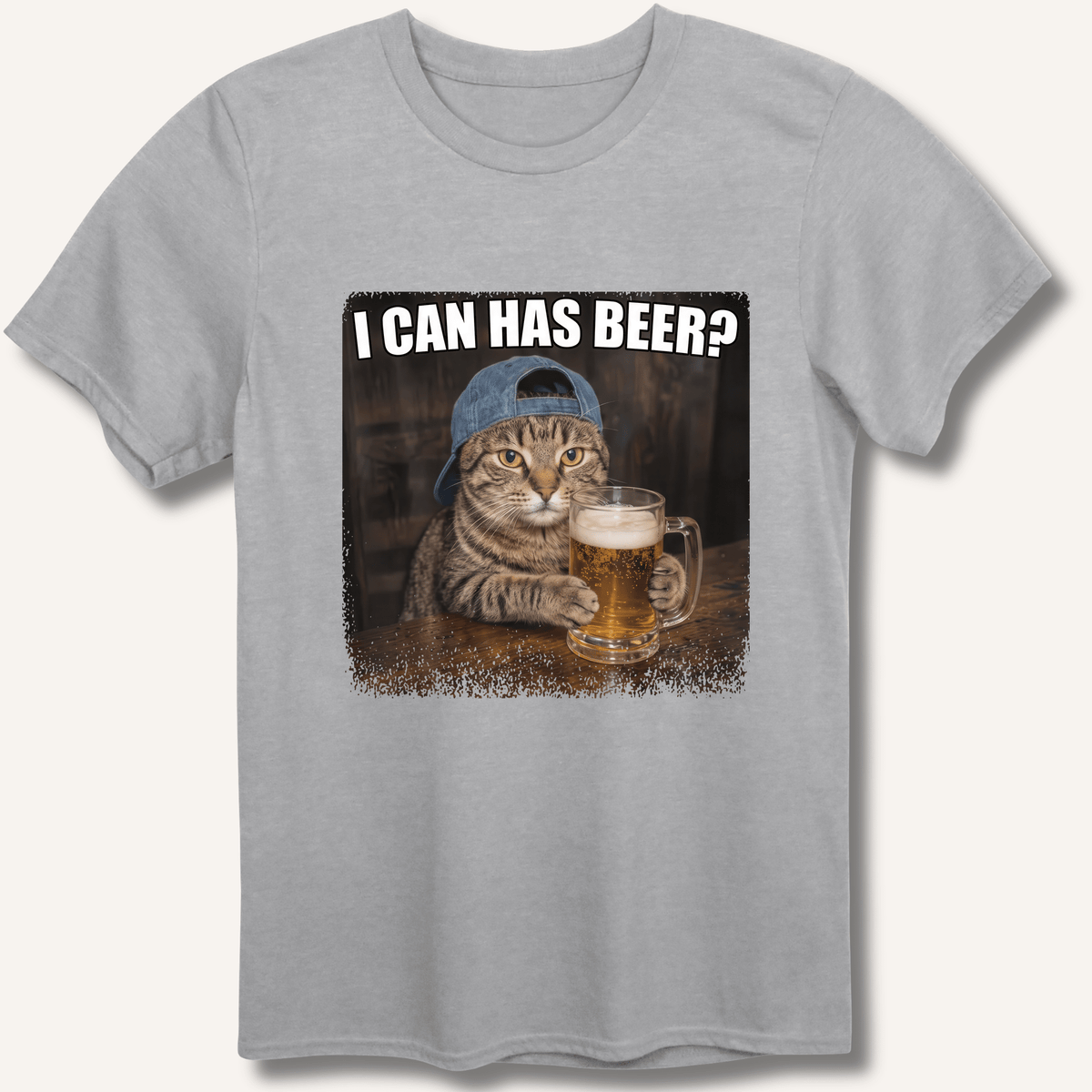I Can Has Beer T-Shirt - Sip & Shirt