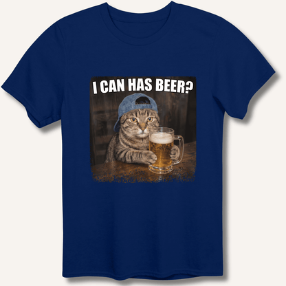I Can Has Beer T-Shirt - Sip & Shirt