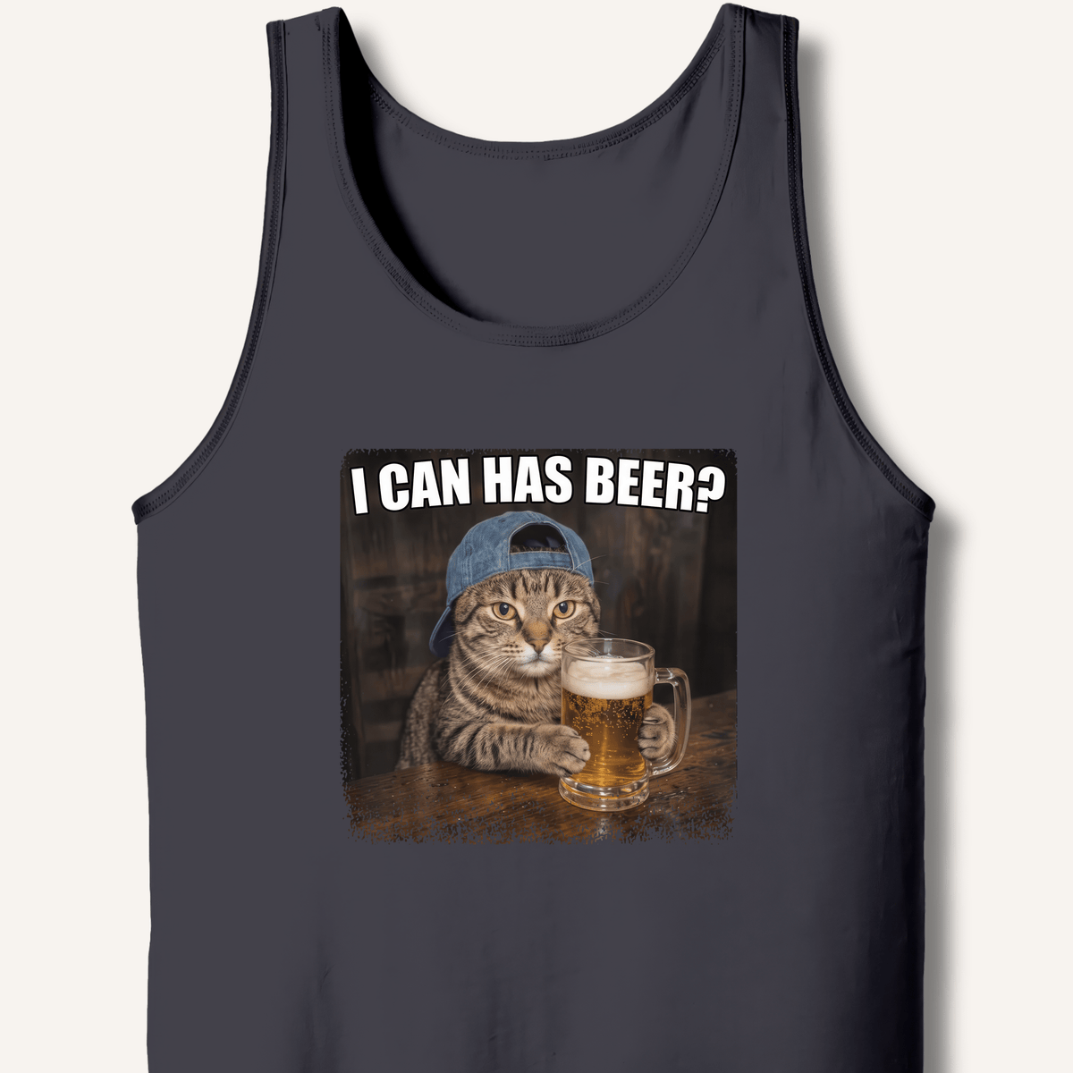 I Can Has Beer Tank - Sip & Shirt