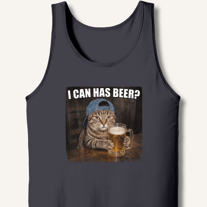I Can Has Beer Tank - Sip & Shirt