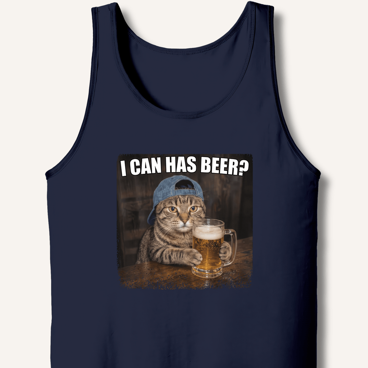 I Can Has Beer Tank - Sip & Shirt