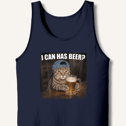 I Can Has Beer Tank - Sip & Shirt