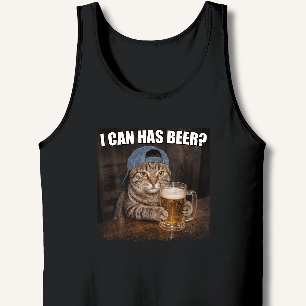 I Can Has Beer Tank - Sip & Shirt